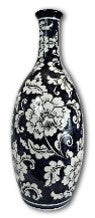 Gardenia Pattern Bottle Shape Vase Online