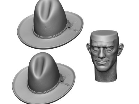 BTTF 3 Smiling Doc Set - Bald Supply