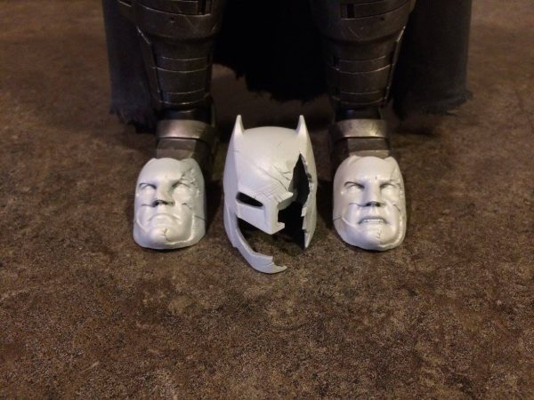 BvS Battle Damaged Helmet Set Sale