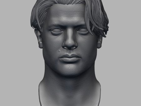 Rick O Connell with Neck & Sculpted Hair 1 6th Head Sculpt Supply