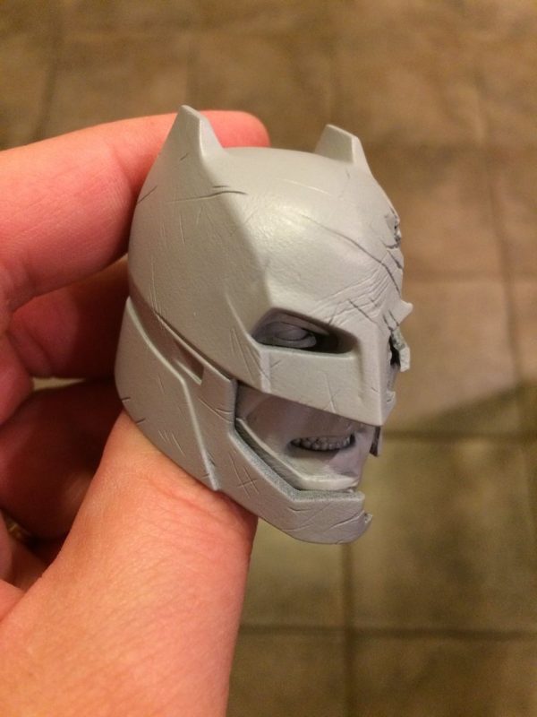 BvS Battle Damaged Helmet Set Sale