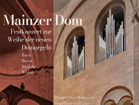 Mainzer Dom - Festkonzert zur Weihe der neuen Domorgeln For Sale