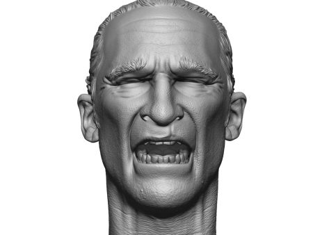 Arthur Laughing Bald 1 6 Head Sculpt Sale