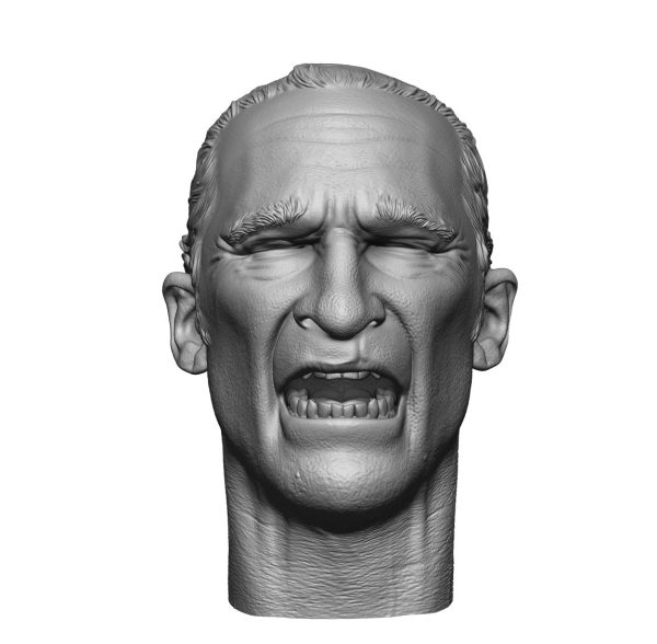 Arthur Laughing Bald 1 6 Head Sculpt Sale