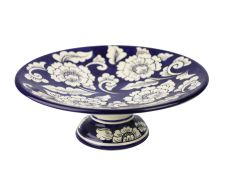 Gardenia Pedestal Fruit Plate For Cheap