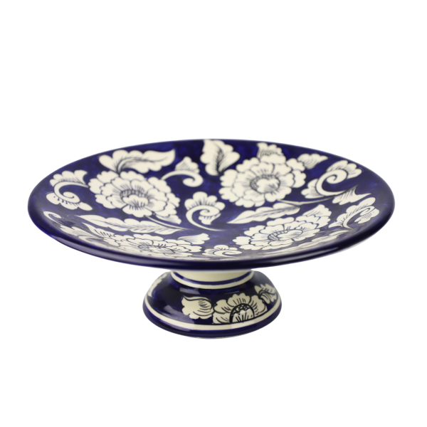 Gardenia Pedestal Fruit Plate For Cheap