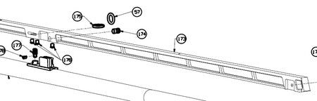 BERETTA PART | E00871 | RIB ADJUSTABLE SET 71CM FOR A400 XCEL SUPERTARGET GA 12 Supply