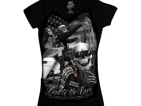 (RETIRED) RODC - Bad to the Bone V-Neck Discount