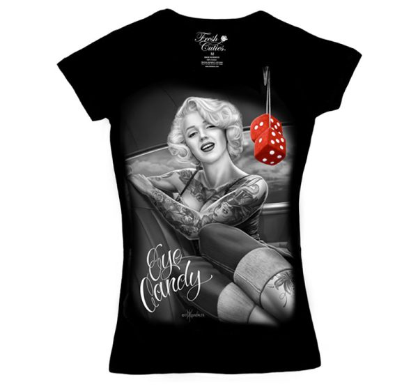 Fresh Cuties - EYE CANDY Women s V-Neck Online