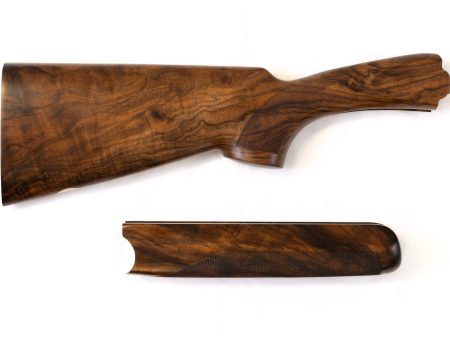 Beretta 682 Left Hand Sporting Wood Set | 12GA 1 ½  x 2 3 8  | SN#: 24B-0290 For Sale