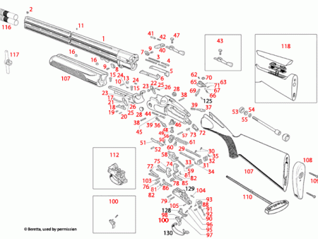 BERETTA SHOTGUN PARTS-77-HAMMER SPRING,DT10 C59154 Online now