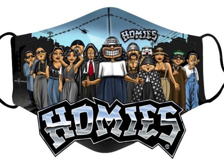 DGA Protective Mask - HOMIES - SMILEY GROUP - W Filter Online now