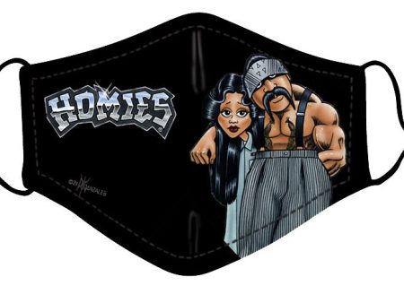 DGA Protective Mask - HOMIES - BIG LOCO (COLOR) - W Filter Cheap