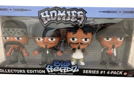 HOMIES™ - BIG HEADZ  4-Pack Figure Set SERIES #1 Cheap