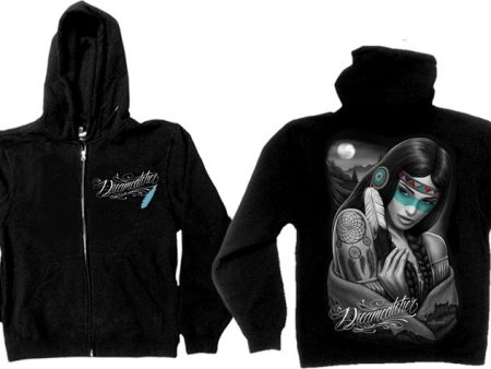 Women s Zip up Hoodie - DREAMCATCHER   LOW IN STOCK   Hot on Sale