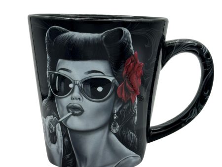 GLAMOUROUS - Ceramic Mug Latte For Sale