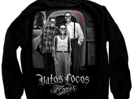 MEN S Zip Hoodie - VATOS LOCOS Sale