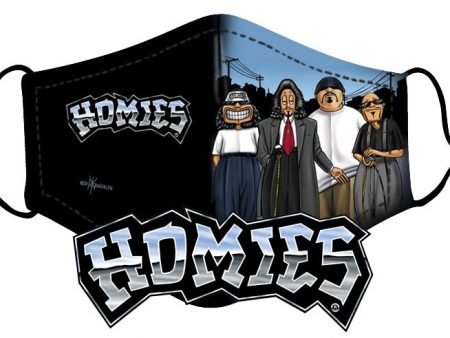 DGA Protective Mask - HOMIES - ORIGINAL FOUR - W Filter Fashion