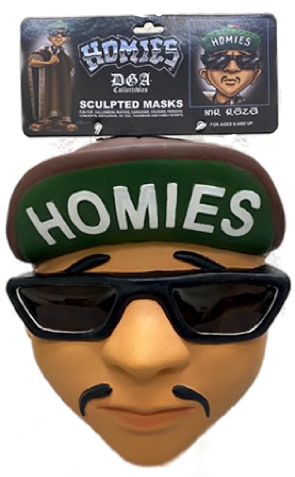 MR RAZA - HOMIES SCULPTED MASKS   DGA ONLINE EXCLUSIVE   Discount