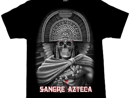 SANGRE AZTECA Men s Tee For Sale