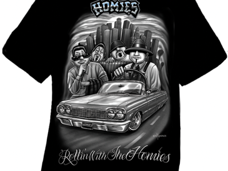 HOMIES™ Work Shirt - ROLLIN WITH THE HOMIES Cheap