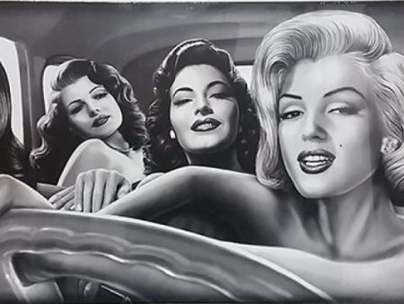 BOMBSHELLS - LARGE Canvas Art - 16  X 40  Supply