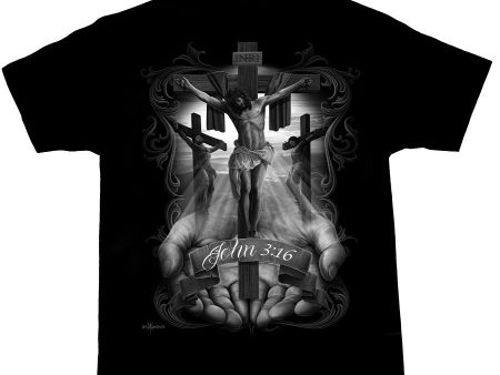 (RETIRED) JOHN 3:16 Men s Tee For Discount