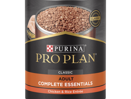 Purina Pro Plan Complete Essentials Adult Chicken & Rice Canned Dog Food Cheap