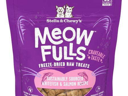 Meowfulls Whitefish & Salmon Cat Treats Sale