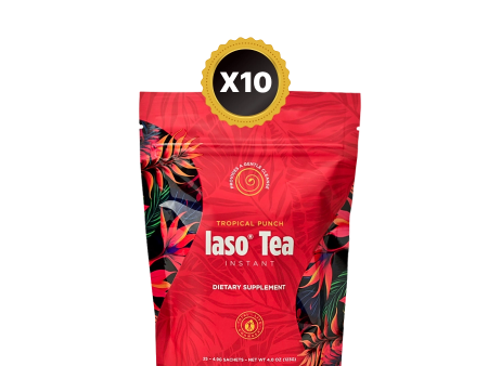 Tropical Punch Iaso® Instant Tea Retailers Pack Online Hot Sale