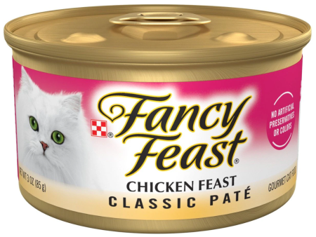 Fancy Feast Chicken Feast Classic Pate Canned Cat Food For Cheap