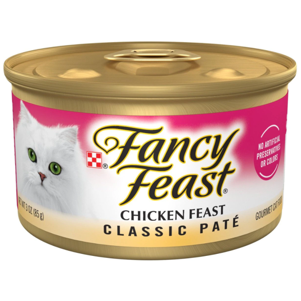 Fancy Feast Chicken Feast Classic Pate Canned Cat Food For Cheap