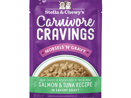 Carnivore Cravings Morsels N Gravy Salmon & Tuna Recipe Online Hot Sale