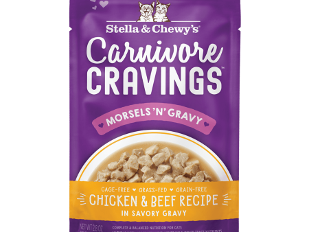 Carnivore Cravings Morsels N Gravy Chicken & Beef Recipe Fashion