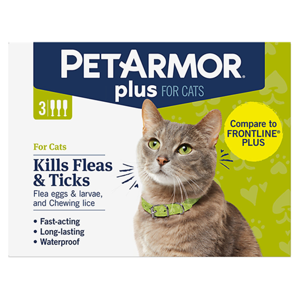 PetArmor® Plus Flea & Tick Cat Topical Online Hot Sale