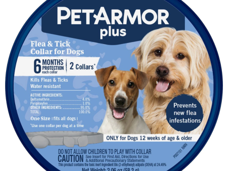 PetArmor® Plus Flea & Tick Collar For Dogs on Sale