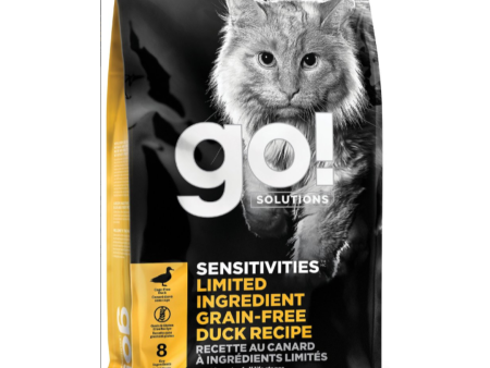 Petcurean GO! SENSITIVITIES Grain Free Duck Recipe Dry Cat Food Fashion