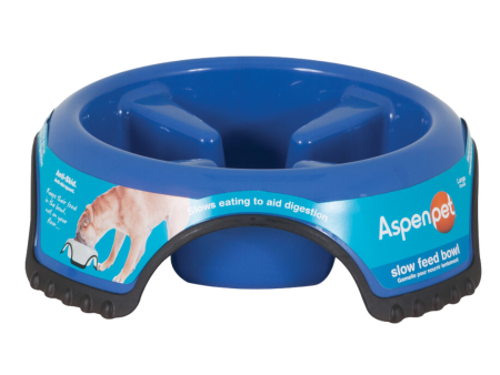 Aspen Skid Stop Slow Feed Bowl on Sale