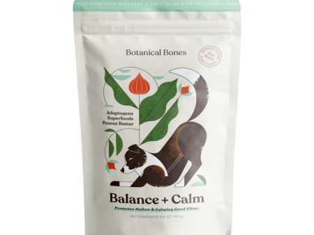 Botanical Bones Balance + Calm Dog Treats For Sale