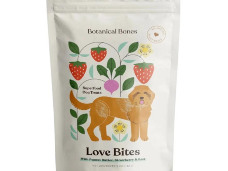 Botanical Bones Love Bites Superfood Dog Treats Online now