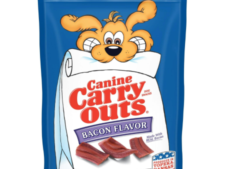 Canine Carry Outs Bacon Flavor Chewy Dog Treats on Sale